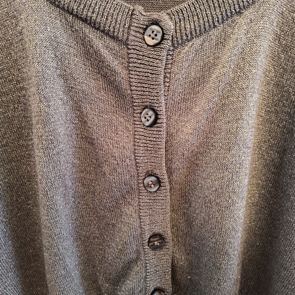 UK to LA silver top. Size Large. Color silver. Good condition - Picture 4 of 5